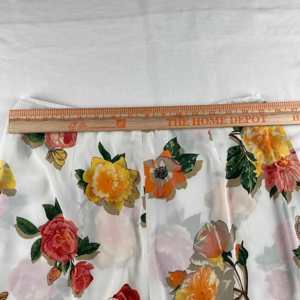 Vintage Victoria's Secret Collection Floral Pajama Set L 1995 Button Top Pants‎